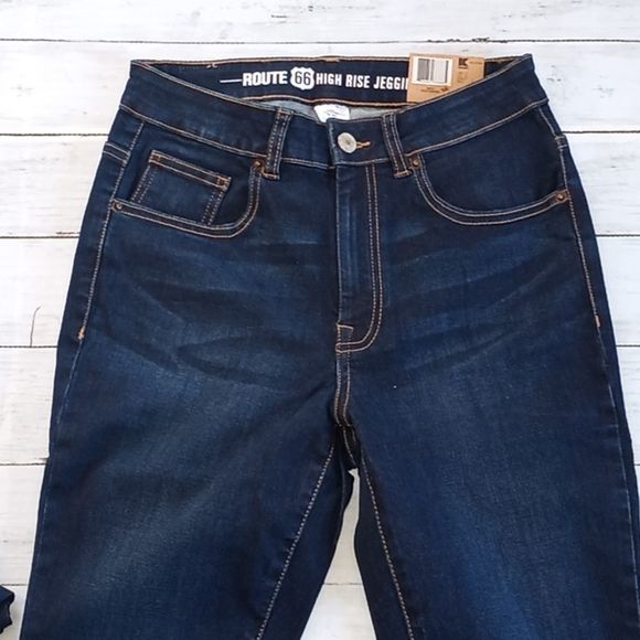 Route 66 Denim - 𝅺Women's High-Rise Skinny Jeans Jeggings